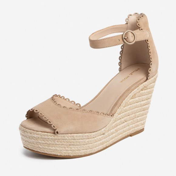 Pelle Moda Shoes - Pelle Moda Raine Platform Espadrille Sandals